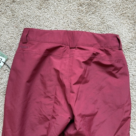 NWT REI Co-Op Powderbound Insulated Snow Ski Pants Burgundy Red - Picture 8 of 10